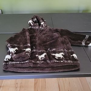 Andrea Faye women's brown jacket